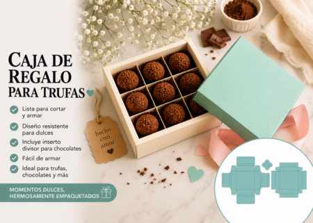 Cofre Dulce para Trufas y Bombones