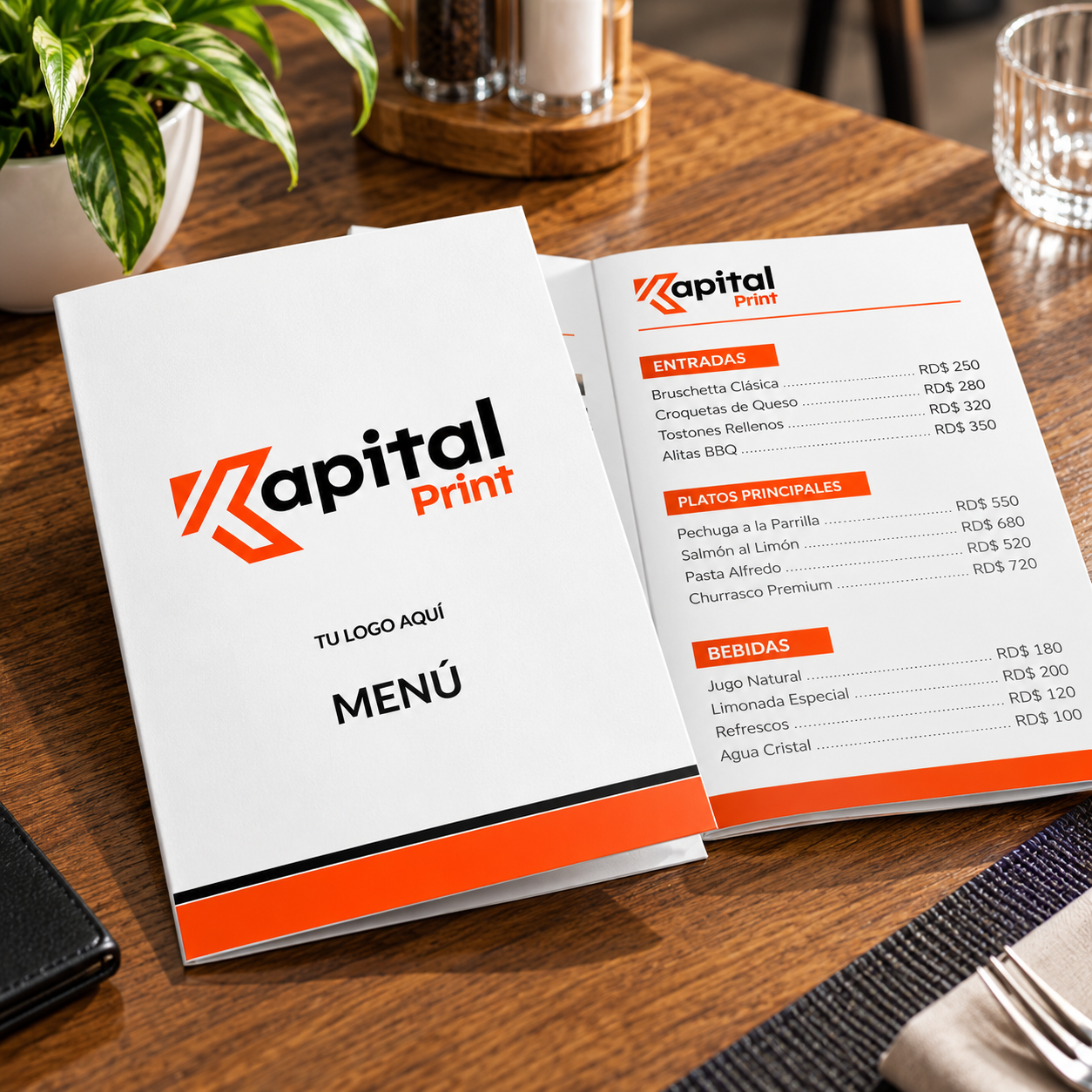 Material para restaurantes